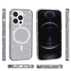 Terminator Style Glitter Powder MagSafe Magnetic Phone Case