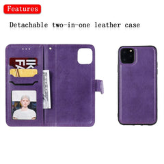 Solid Color Horizontal Flip Protective Case with Holder & Card Slots & Wallet & Photo Frame & Lanyard, For iPhone 11 Pro Max, For iPhone XR, For iPhone XS Max, For iPhone X / XS