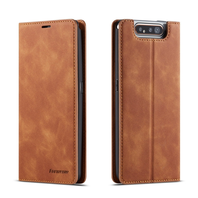 Forwenw Dream Series Oil Edge Strong Magnetism Horizontal Flip Leather Case with Holder & Card Slots & Wallet & Photo Frame, For Galaxy A40, For Galaxy A60, For Galaxy A20e, For Galaxy A50, For Galaxy A70, For Galaxy A80 / A90 Forwenw Dream Series Oil Edge Strong Magnetism Horizontal Flip Leather Case with Holder & Card Slots & Wallet & Photo Frame, For Galaxy A40, For Galaxy A60, For Galaxy A20e, For Galaxy A50, For Galaxy A70, For Galaxy A80 / A90