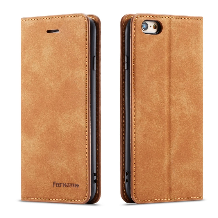 Forwenw Dream Series Oil Edge Strong Magnetism Horizontal Flip Leather Case with Holder & Card Slots & Wallet & Photo Frame, For Galaxy S9+, For Galaxy S10, For Galaxy S10+, For Galaxy S10e, For iPhone 6s / 6, For iPhone 6s Plus / 6 Plus Forwenw Dream Series Oil Edge Strong Magnetism Horizontal Flip Leather Case with Holder & Card Slots & Wallet & Photo Frame, For Galaxy S9+, For Galaxy S10, For Galaxy S10+, For Galaxy S10e, For iPhone 6s / 6, For iPhone 6s Plus / 6 Plus