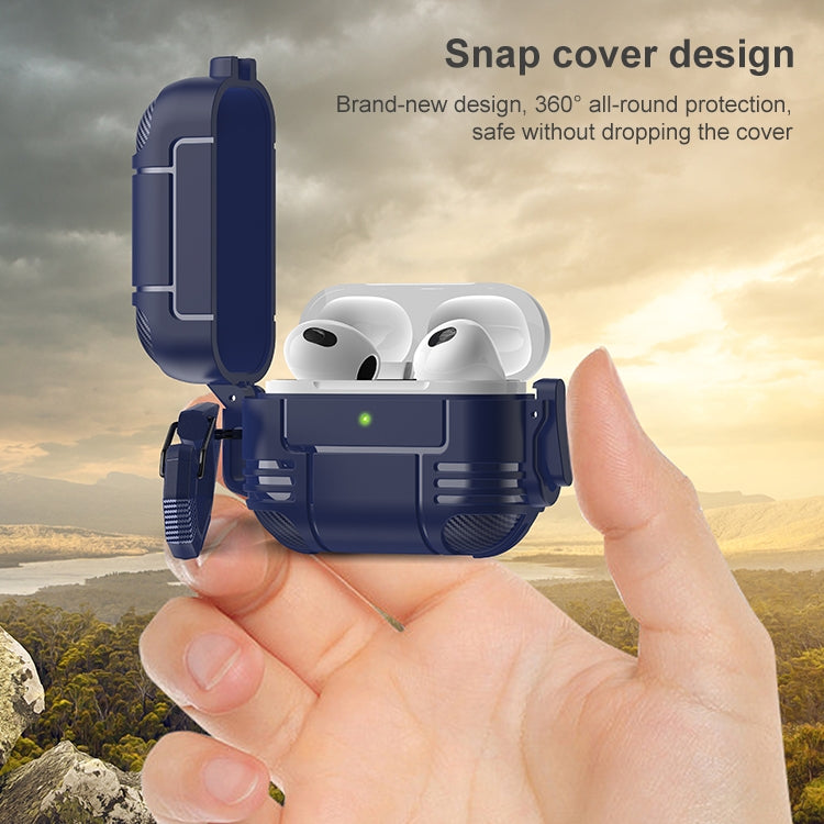 Estuche protector para auriculares Traveler con cierre de velcro para AirPods 3 Estuche protector para auriculares Traveler con cierre de velcro para AirPods 3