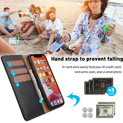 Handyhülle aus echtem Leder mit Leinwandbindung, für iPhone X / XS, für iPhone XR, für iPhone XS Max, für iPhone SE 2022 / SE 2020 / 8 / 7 / 6 / 6s, für iPhone 8 Plus / 7 Plus / 6 Plus / 6s Plus