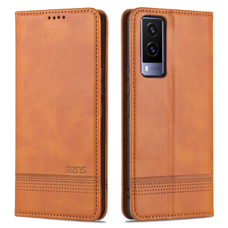 AZNS Magnetic Calf Texture Horizontal Flip Leather Phone Case, For vivo Y71t / V21e 5G, For Samsung Galaxy M52 5G AZNS Magnetic Calf Texture Horizontal Flip Leather Phone Case, For vivo Y71t / V21e 5G, For Samsung Galaxy M52 5G