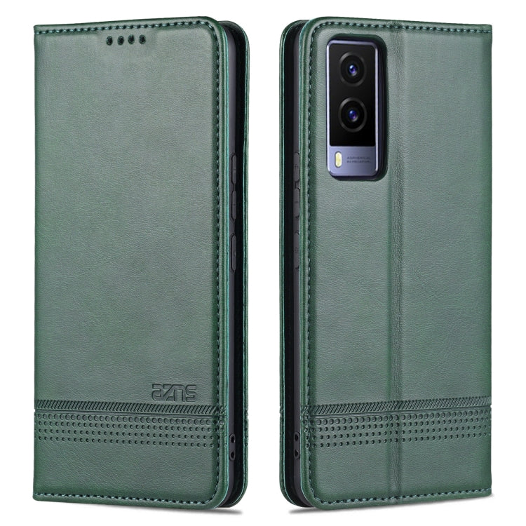 AZNS Magnetic Calf Texture Horizontal Flip Leather Phone Case, For vivo Y71t / V21e 5G, For Samsung Galaxy M52 5G AZNS Magnetic Calf Texture Horizontal Flip Leather Phone Case, For vivo Y71t / V21e 5G, For Samsung Galaxy M52 5G