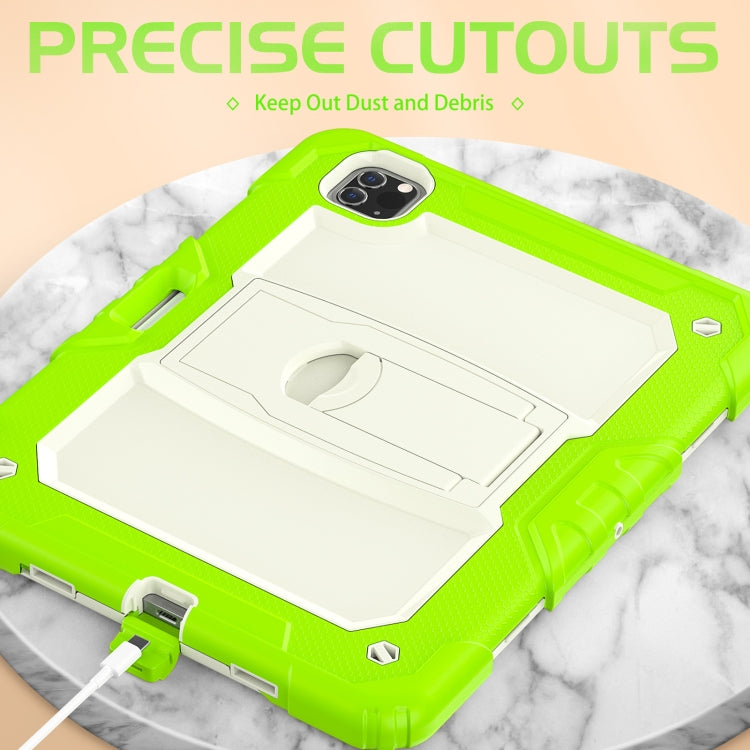 Funda de silicona + PC para tableta con soporte, para iPad Pro 11 2022/2021/2020/2018 Funda de silicona + PC para tableta con soporte, para iPad Pro 11 2022/2021/2020/2018