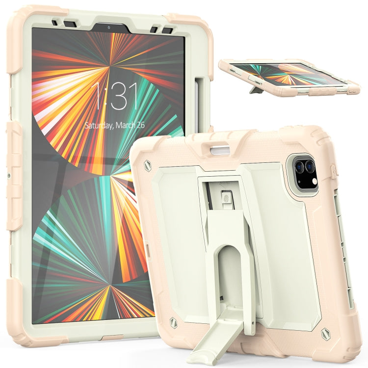Funda de silicona + PC para tableta con soporte, para iPad Pro 11 2022/2021/2020/2018 Funda de silicona + PC para tableta con soporte, para iPad Pro 11 2022/2021/2020/2018