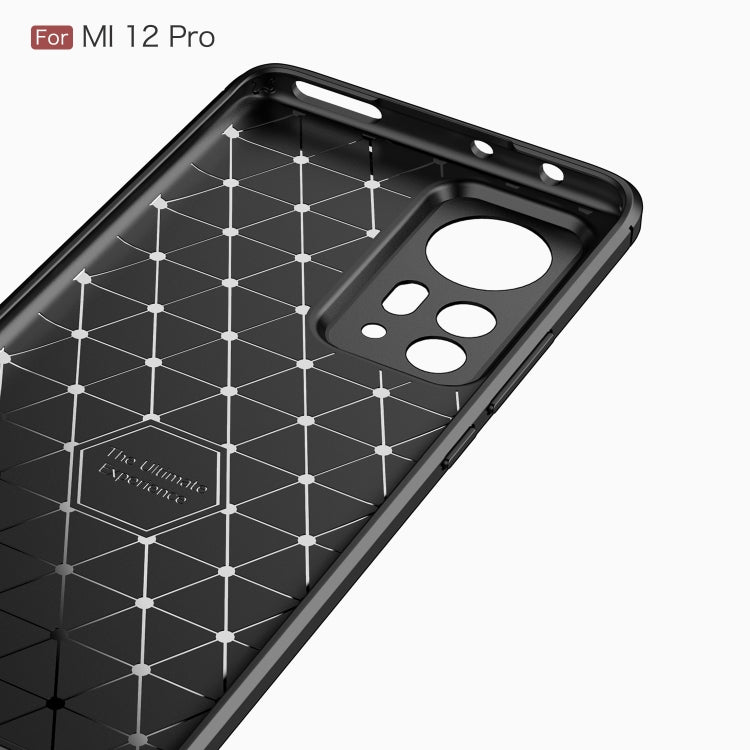 Brushed Texture Carbon Fiber TPU Phone Case, For Xiaomi 12 Pro 5G, For Xiaomi Mi 12 Ultra 5G Brushed Texture Carbon Fiber TPU Phone Case, For Xiaomi 12 Pro 5G, For Xiaomi Mi 12 Ultra 5G