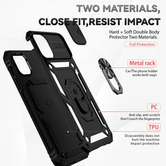 Sliding Camshield Holder Phone Case, For iPhone 11 Pro, For iPhone 11 Pro Max