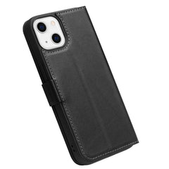 QIALINO Magnetic Buckle Leather Phone Case