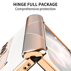 Electroplated Armor Cross Texture Phone Case