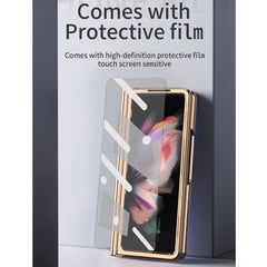 Electroplated Hinge Pen Slot Kevlar Phone Case