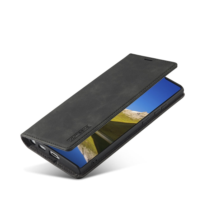 LC.IMEEKE Soft PU + TPU Magnetic Skin-friendly Feeling Leather Phone Case, For Samsung Galaxy S22 Ultra, For Samsung Galaxy S22 LC.IMEEKE Soft PU + TPU Magnetic Skin-friendly Feeling Leather Phone Case, For Samsung Galaxy S22 Ultra, For Samsung Galaxy S22