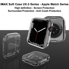 imak UX-3 Series TPU Protective Case For Apple Watch Series 9 / 8 / 7 41mm
