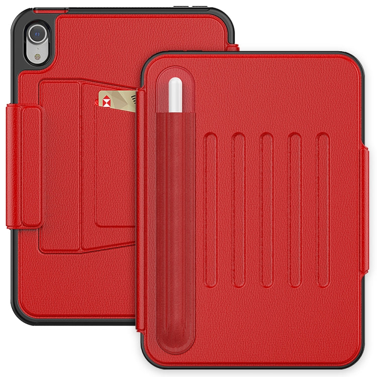 Funda de cuero magnética Smart B para tableta, para iPad mini 6, para iPad mini 6 / mini 2024 Funda de cuero magnética Smart B para tableta, para iPad mini 6, para iPad mini 6 / mini 2024