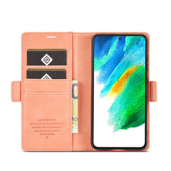 LC.IMEEKE PU + TPU Skin-friendly Feeling Leather Phone Case, For Samsung Galaxy S22+ 5G