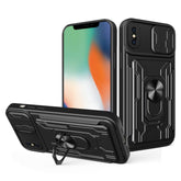 Sliding Camshield Card Phone Case, For iPhone X / XS, For iPhone XR, For iPhone XS Max