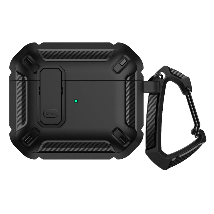 Estuche protector a prueba de golpes para auriculares con gancho para AirPods 3, para AirPods 3 Estuche protector a prueba de golpes para auriculares con gancho para AirPods 3, para AirPods 3