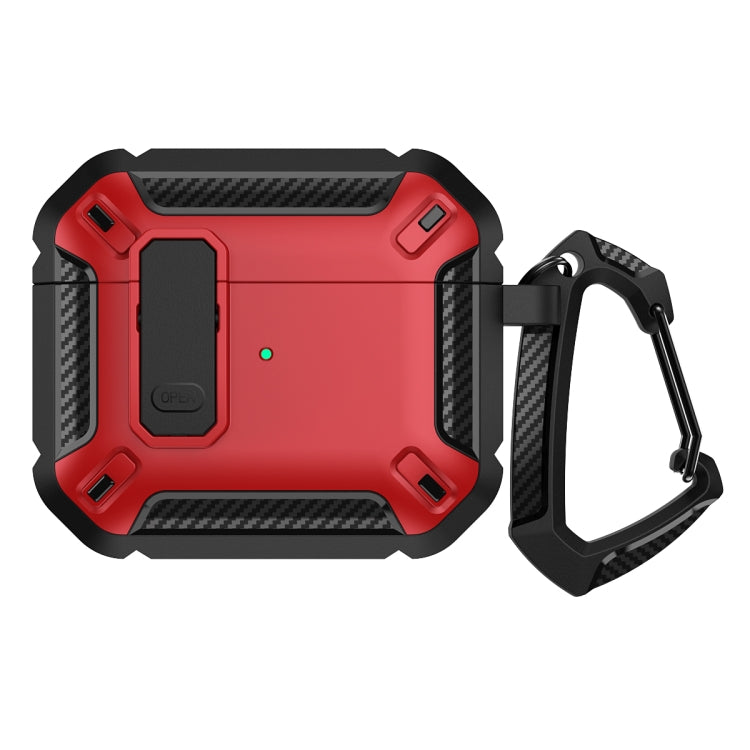 Estuche protector a prueba de golpes para auriculares con gancho para AirPods 3, para AirPods 3 Estuche protector a prueba de golpes para auriculares con gancho para AirPods 3, para AirPods 3