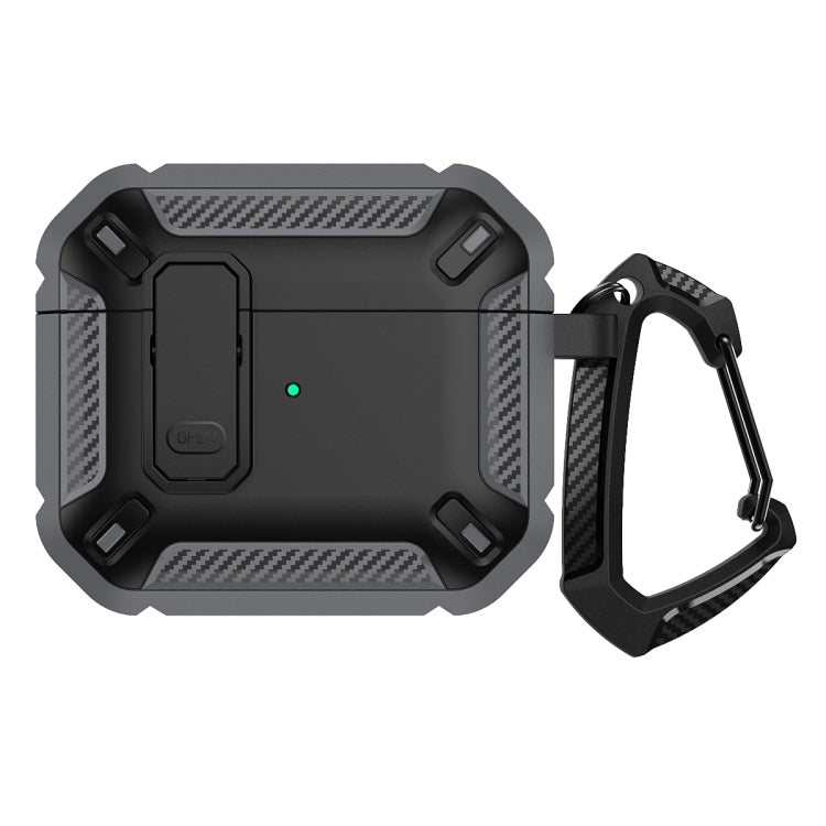 Estuche protector a prueba de golpes para auriculares con gancho para AirPods 3, para AirPods 3 Estuche protector a prueba de golpes para auriculares con gancho para AirPods 3, para AirPods 3