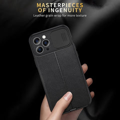 Litchi Texture Sliding Camshield TPU-Schutzhülle für iPhone 6, iPhone 6 Plus, iPhone 8 Plus und 7 Plus sowie iPhone XS Max