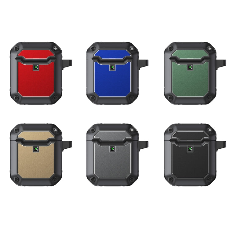 Mecha Hardware Kopfhörer-Schutzhülle mit Haken, für AirPods 3, für AirPods 2 / 1, für AirPods Pro, für Samsung Galaxy Buds 2 / Buds Pro / Buds Live / Buds 2 Pro Mecha Hardware Kopfhörer-Schutzhülle mit Haken, für AirPods 3, für AirPods 2 / 1, für AirPods Pro, für Samsung Galaxy Buds 2 / Buds Pro / Buds Live / Buds 2 Pro