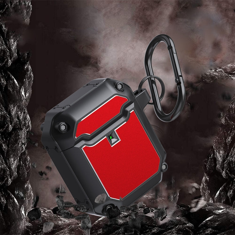 Mecha Hardware Kopfhörer-Schutzhülle mit Haken, für AirPods 3, für AirPods 2 / 1, für AirPods Pro, für Samsung Galaxy Buds 2 / Buds Pro / Buds Live / Buds 2 Pro Mecha Hardware Kopfhörer-Schutzhülle mit Haken, für AirPods 3, für AirPods 2 / 1, für AirPods Pro, für Samsung Galaxy Buds 2 / Buds Pro / Buds Live / Buds 2 Pro