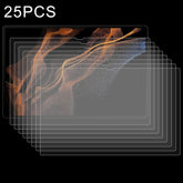 25 PCS 9H 2.5D Explosion-proof Tempered Tablet Glass Film