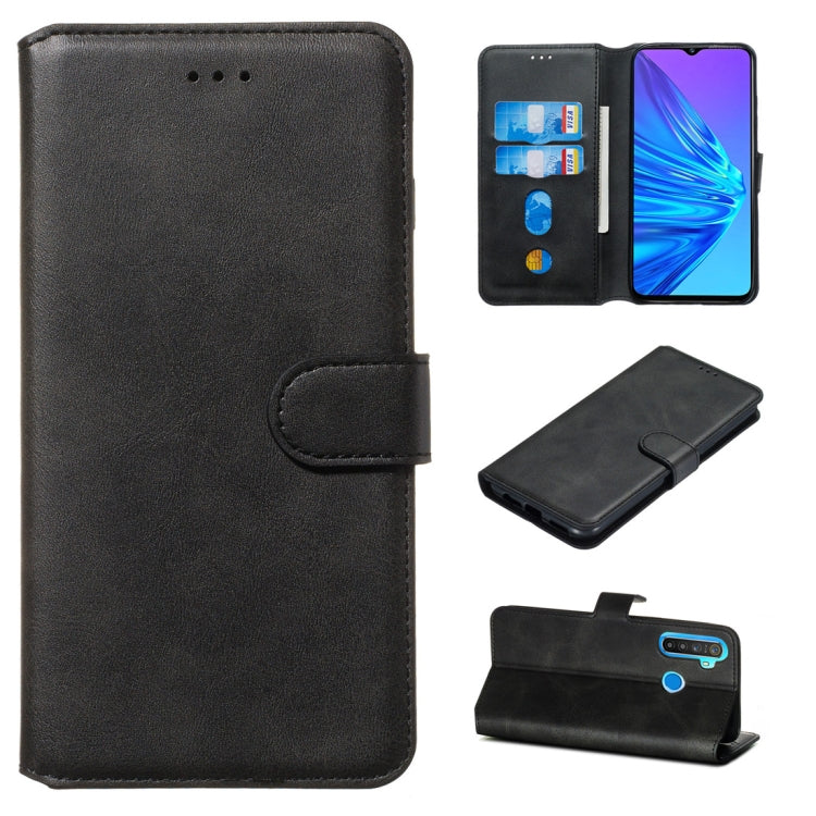 Classic Calf Texture Horizontal Flip PU Leather Case, with Holder & Card Slots & Wallet, For OPPO Realme 5, For OPPO Realme 5 Pro / Realme Q Classic Calf Texture Horizontal Flip PU Leather Case, with Holder & Card Slots & Wallet, For OPPO Realme 5, For OPPO Realme 5 Pro / Realme Q