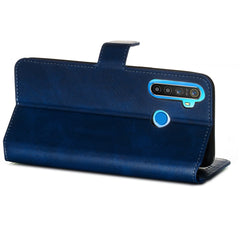 Classic Calf Texture Horizontal Flip PU Leather Case, with Holder & Card Slots & Wallet, For OPPO Realme 5, For OPPO Realme 5 Pro / Realme Q