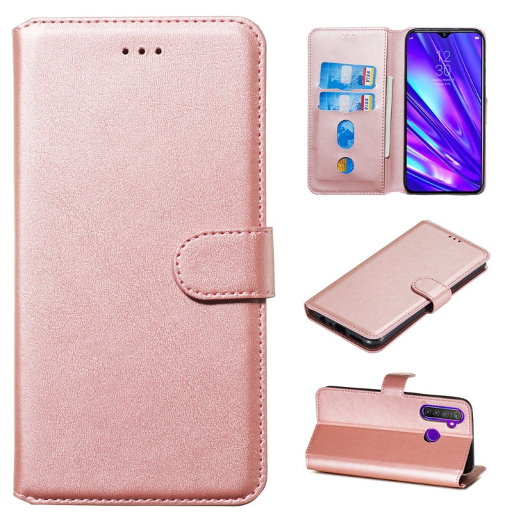 Classic Calf Texture Horizontal Flip PU Leather Case, with Holder & Card Slots & Wallet, For OPPO Realme 5, For OPPO Realme 5 Pro / Realme Q Classic Calf Texture Horizontal Flip PU Leather Case, with Holder & Card Slots & Wallet, For OPPO Realme 5, For OPPO Realme 5 Pro / Realme Q
