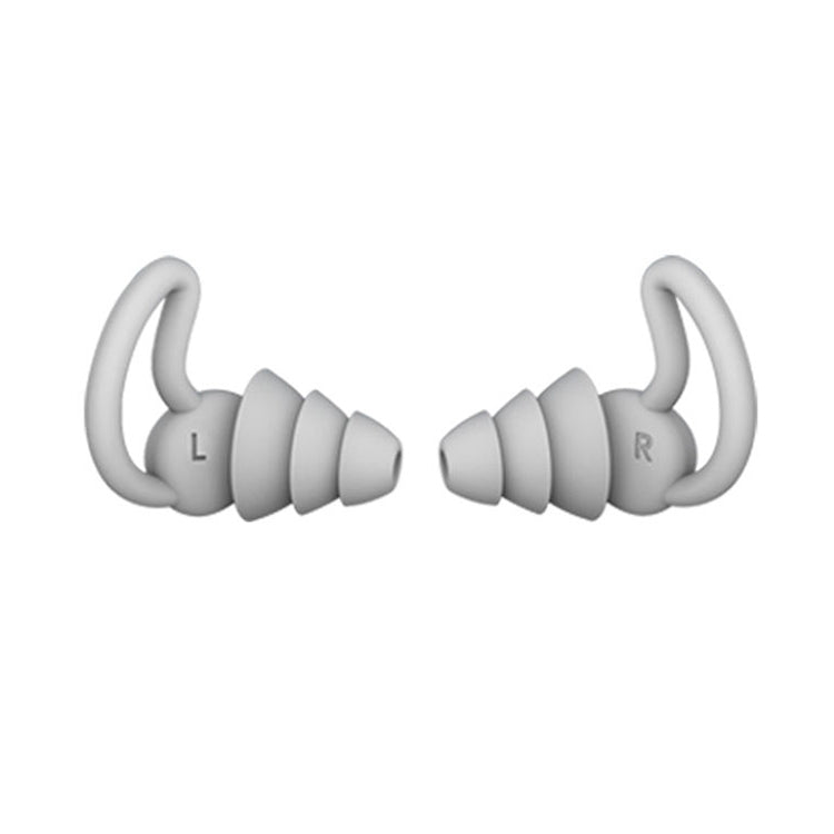 iMeBoBo A1 Shark Fin Version Nano Silicone Sleeping Noise Reduction Earplugs, Two Layer, Three Layer iMeBoBo A1 Shark Fin Version Nano Silicone Sleeping Noise Reduction Earplugs, Two Layer, Three Layer