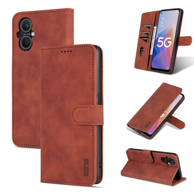 AZNS Skin Feel Calf Texture Horizontal Flip Leather Phone Case, For vivo Y76s 5G / Y74s, For OPPO A96 5G / Reno7 5G Overseas Version & OnePlus Nord N20 5G, For Xiaomi Redmi Note 11 4G Global / Note 11S, For Xiaomi Redmi Note 11 Pro Foreign Version AZNS Skin Feel Calf Texture Horizontal Flip Leather Phone Case, For vivo Y76s 5G / Y74s, For OPPO A96 5G / Reno7 5G Overseas Version & OnePlus Nord N20 5G, For Xiaomi Redmi Note 11 4G Global / Note 11S, For Xiaomi Redmi Note 11 Pro Foreign Version