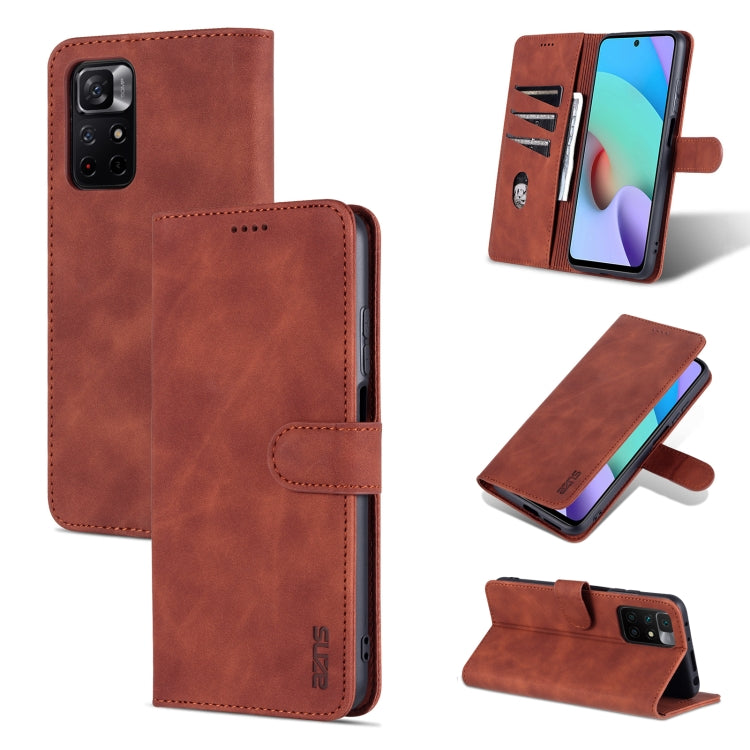 AZNS Skin Feel Calf Texture Horizontal Flip Leather Phone Case, For vivo Y76s 5G / Y74s, For OPPO A96 5G / Reno7 5G Overseas Version & OnePlus Nord N20 5G, For Xiaomi Redmi Note 11 4G Global / Note 11S, For Xiaomi Redmi Note 11 Pro Foreign Version AZNS Skin Feel Calf Texture Horizontal Flip Leather Phone Case, For vivo Y76s 5G / Y74s, For OPPO A96 5G / Reno7 5G Overseas Version & OnePlus Nord N20 5G, For Xiaomi Redmi Note 11 4G Global / Note 11S, For Xiaomi Redmi Note 11 Pro Foreign Version