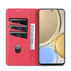 AZNS Magnetic Calf Texture Leather Phone Case