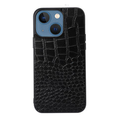 Crocodile Top Layer Cowhide Leather Case, For iPhone 13, For iPhone 13 Pro, For iPhone 13 Pro Max
