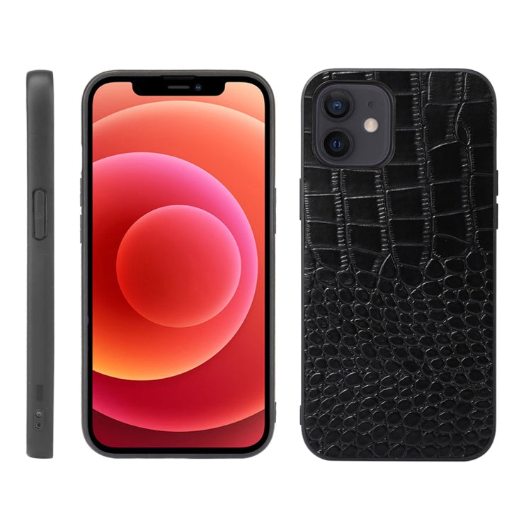 Crocodile Top Layer Cowhide Leather Case, For iPhone 13 mini, For iPhone 12 mini, For iPhone 12 / 12 Pro, For iPhone 12 Pro Max Crocodile Top Layer Cowhide Leather Case, For iPhone 13 mini, For iPhone 12 mini, For iPhone 12 / 12 Pro, For iPhone 12 Pro Max