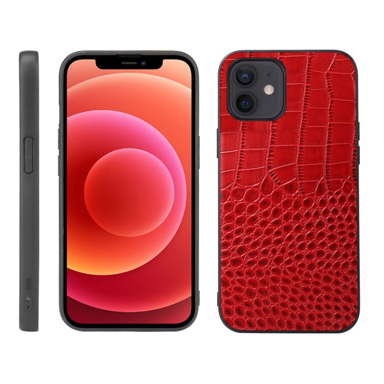 Crocodile Top Layer Cowhide Leather Case, For iPhone 13 mini, For iPhone 12 mini, For iPhone 12 / 12 Pro, For iPhone 12 Pro Max Crocodile Top Layer Cowhide Leather Case, For iPhone 13 mini, For iPhone 12 mini, For iPhone 12 / 12 Pro, For iPhone 12 Pro Max