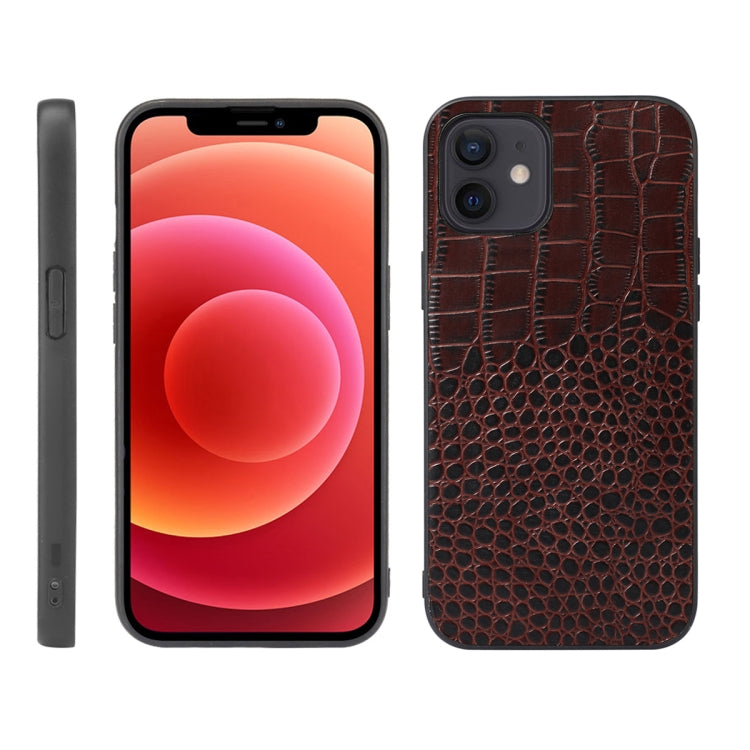 Crocodile Top Layer Cowhide Leather Case, For iPhone 13 mini, For iPhone 12 mini, For iPhone 12 / 12 Pro, For iPhone 12 Pro Max Crocodile Top Layer Cowhide Leather Case, For iPhone 13 mini, For iPhone 12 mini, For iPhone 12 / 12 Pro, For iPhone 12 Pro Max