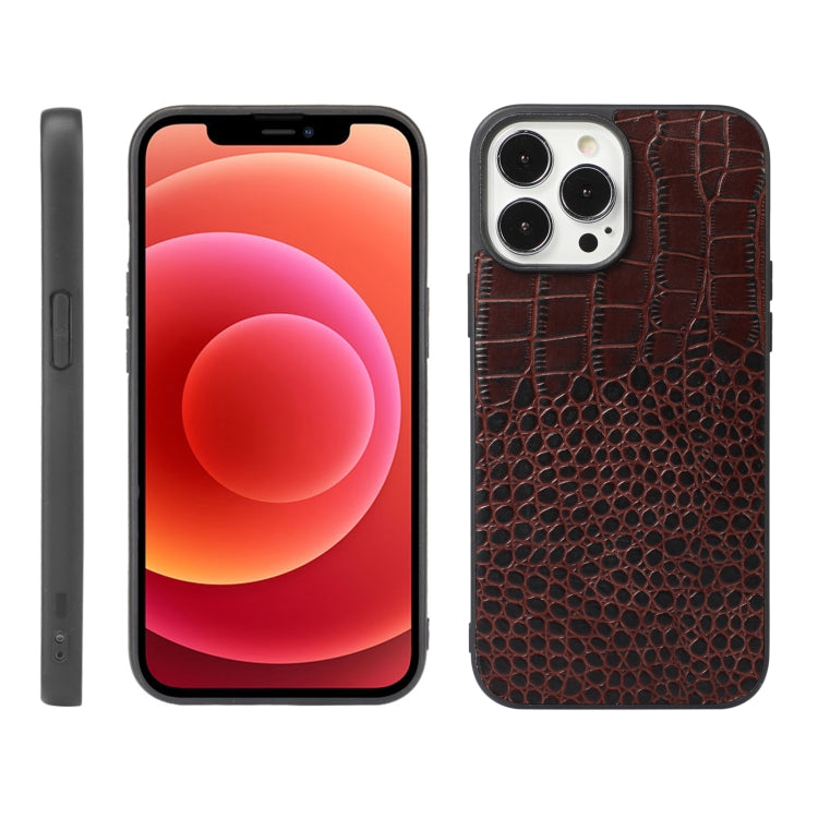Crocodile Top Layer Cowhide Leather Case, For iPhone 13 mini, For iPhone 12 mini, For iPhone 12 / 12 Pro, For iPhone 12 Pro Max Crocodile Top Layer Cowhide Leather Case, For iPhone 13 mini, For iPhone 12 mini, For iPhone 12 / 12 Pro, For iPhone 12 Pro Max