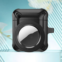 Funda protectora para auriculares inalámbricos con funda AirTag, para AirPods 1/2, para AirPods Pro, para AirPods 3