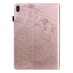 Peacock Embossed Pattern TPU + PU Leather Tablet Case, For Lenovo Tab E10 TB-X104F