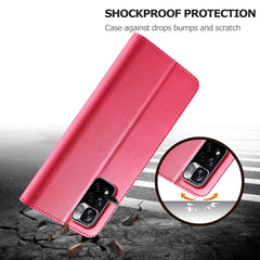 LC.IMEEKE Calf Texture Leather Phone Case, For Xiaomi Redmi Note 11 Pro+ 5G International Version