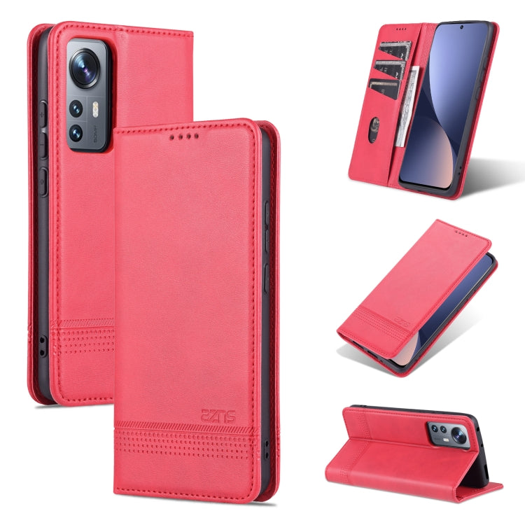 AZNS Magnetic Calf Texture Flip Leather Phone Case, For OPPO Reno7 Global, For Honor 60 SE, For Samsung Galaxy A73 5G, For Xiaomi 12 / 12X AZNS Magnetic Calf Texture Flip Leather Phone Case, For OPPO Reno7 Global, For Honor 60 SE, For Samsung Galaxy A73 5G, For Xiaomi 12 / 12X