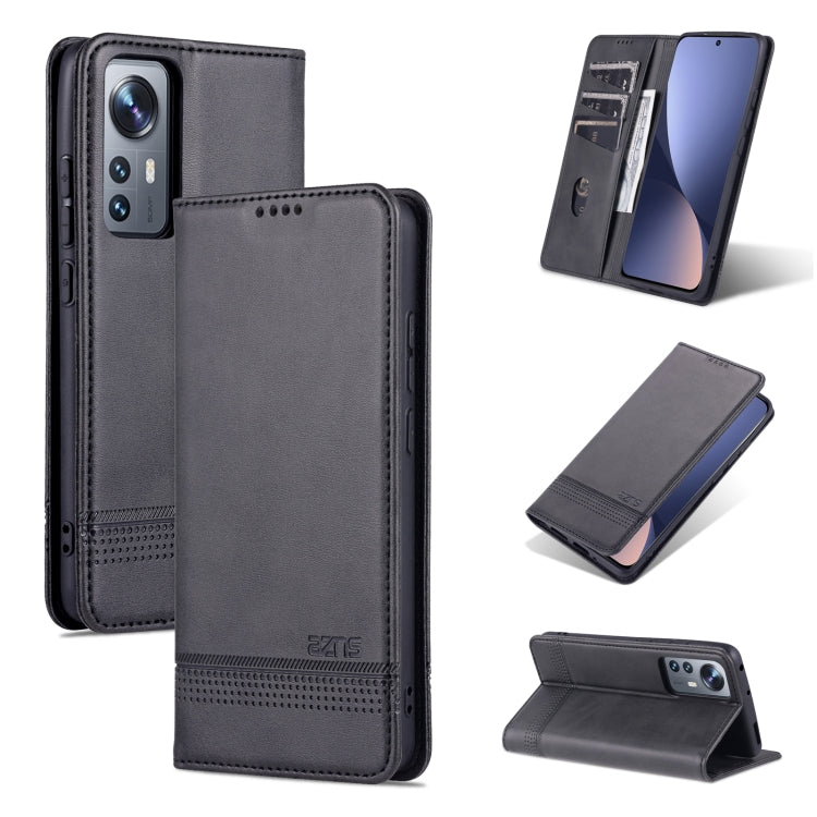AZNS Magnetic Calf Texture Flip Leather Phone Case, For OPPO Reno7 Global, For Honor 60 SE, For Samsung Galaxy A73 5G, For Xiaomi 12 / 12X AZNS Magnetic Calf Texture Flip Leather Phone Case, For OPPO Reno7 Global, For Honor 60 SE, For Samsung Galaxy A73 5G, For Xiaomi 12 / 12X