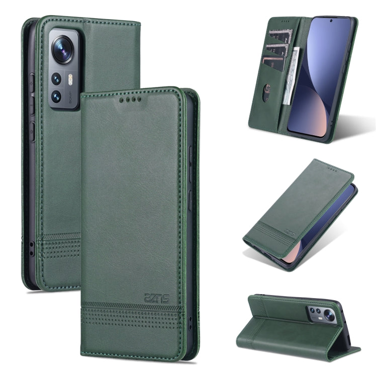 AZNS Magnetic Calf Texture Flip Leather Phone Case, For OPPO Reno7 Global, For Honor 60 SE, For Samsung Galaxy A73 5G, For Xiaomi 12 / 12X AZNS Magnetic Calf Texture Flip Leather Phone Case, For OPPO Reno7 Global, For Honor 60 SE, For Samsung Galaxy A73 5G, For Xiaomi 12 / 12X