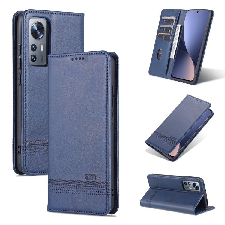 AZNS Magnetic Calf Texture Flip Leather Phone Case, For OPPO Reno7 Global, For Honor 60 SE, For Samsung Galaxy A73 5G, For Xiaomi 12 / 12X AZNS Magnetic Calf Texture Flip Leather Phone Case, For OPPO Reno7 Global, For Honor 60 SE, For Samsung Galaxy A73 5G, For Xiaomi 12 / 12X
