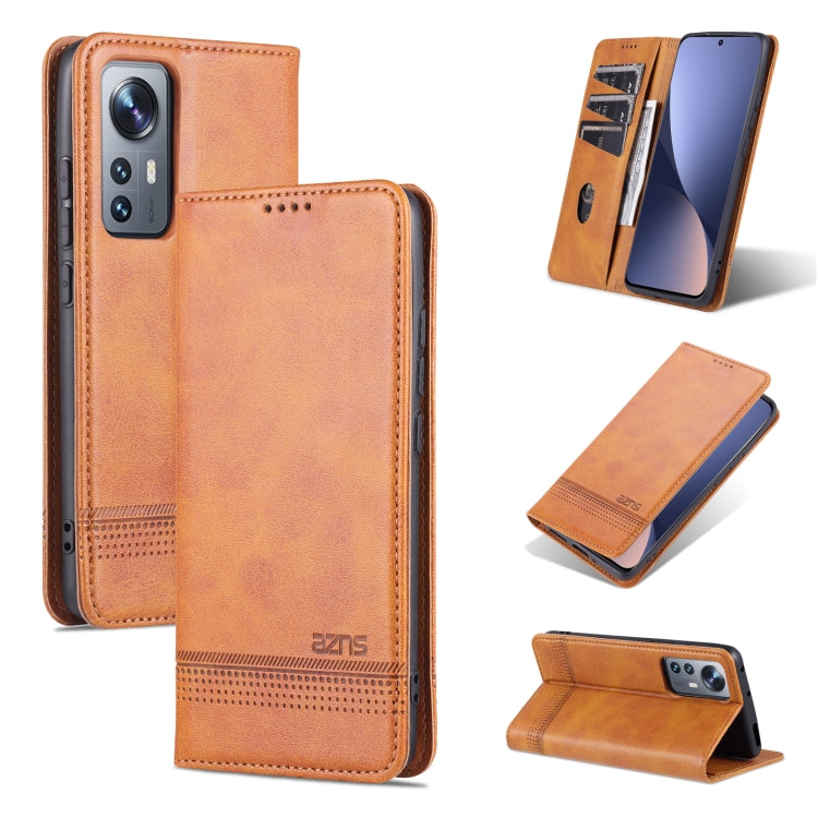 AZNS Magnetic Calf Texture Flip Leather Phone Case, For OPPO Reno7 Global, For Honor 60 SE, For Samsung Galaxy A73 5G, For Xiaomi 12 / 12X AZNS Magnetic Calf Texture Flip Leather Phone Case, For OPPO Reno7 Global, For Honor 60 SE, For Samsung Galaxy A73 5G, For Xiaomi 12 / 12X