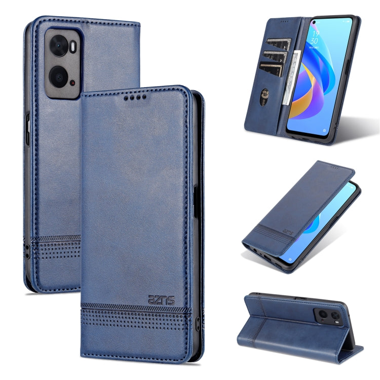 AZNS Magnetic Calf Texture Flip Leather Phone Case, For OPPO A36 4G/A76 4G(Global), For OPPO A96 5G/Reno7 Z 5G(Global), For vivo S12/V23 AZNS Magnetic Calf Texture Flip Leather Phone Case, For OPPO A36 4G/A76 4G(Global), For OPPO A96 5G/Reno7 Z 5G(Global), For vivo S12/V23