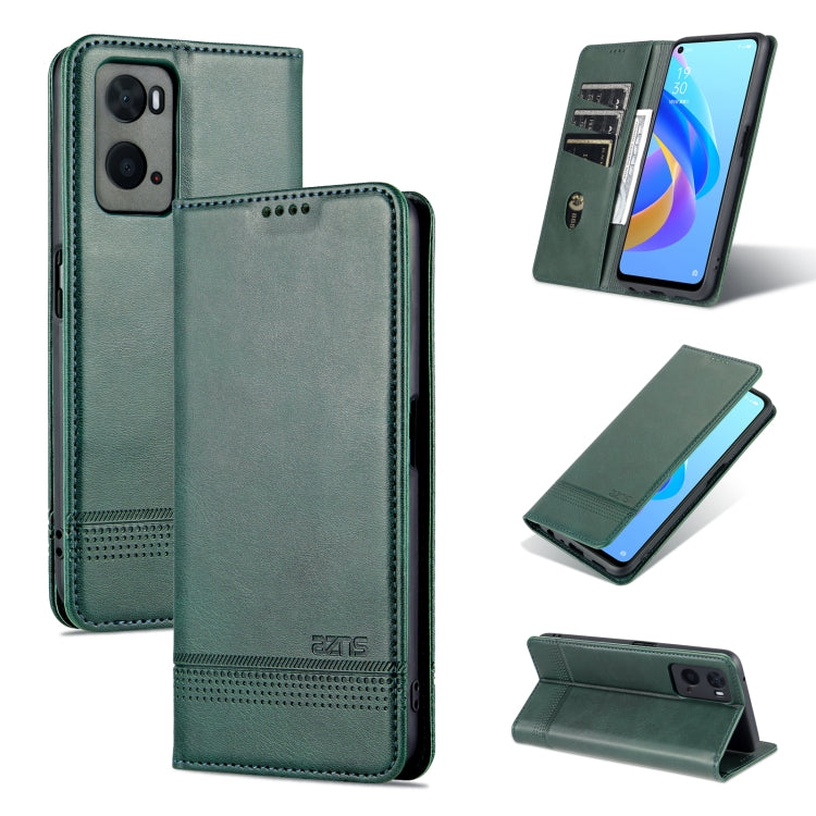 AZNS Magnetic Calf Texture Flip Leather Phone Case, For OPPO A36 4G/A76 4G(Global), For OPPO A96 5G/Reno7 Z 5G(Global), For vivo S12/V23 AZNS Magnetic Calf Texture Flip Leather Phone Case, For OPPO A36 4G/A76 4G(Global), For OPPO A96 5G/Reno7 Z 5G(Global), For vivo S12/V23