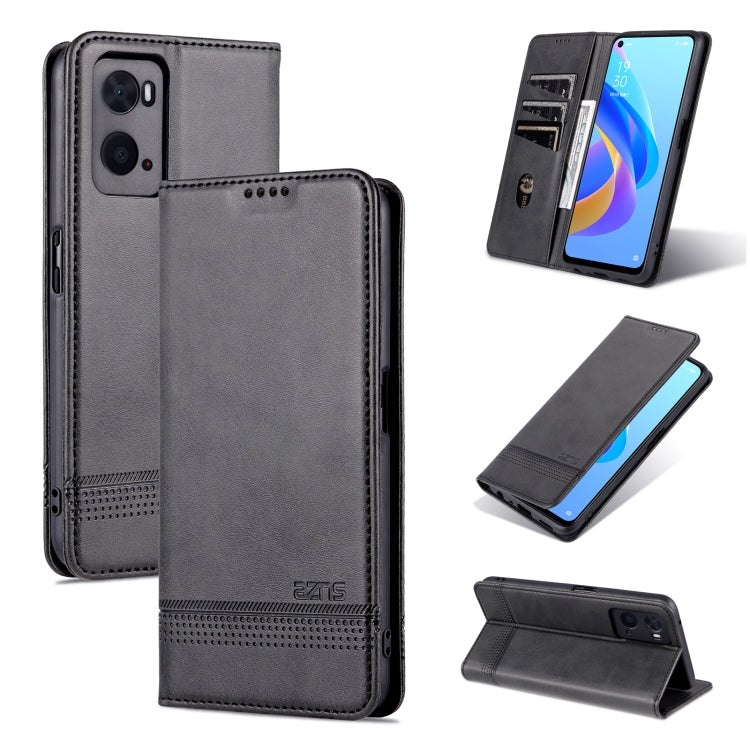AZNS Magnetic Calf Texture Flip Leather Phone Case, For OPPO A36 4G/A76 4G(Global), For OPPO A96 5G/Reno7 Z 5G(Global), For vivo S12/V23 AZNS Magnetic Calf Texture Flip Leather Phone Case, For OPPO A36 4G/A76 4G(Global), For OPPO A96 5G/Reno7 Z 5G(Global), For vivo S12/V23